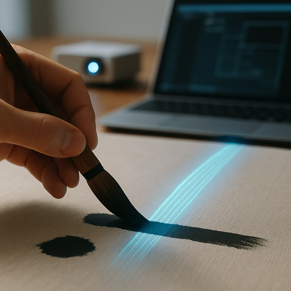 Nakamura – Traditionelle Maltechniken treffen digitale Medien