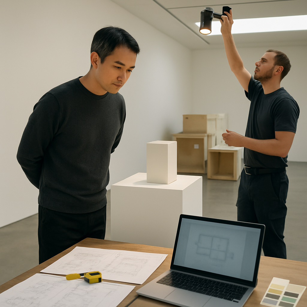 Kilian Nakamura: Vorbereitung Ausstellungen Berlin–Tokio–München